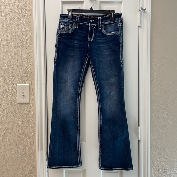 ROCK REVIVAL BETTY EASY BOOT JEANS - Picture 5 of 13